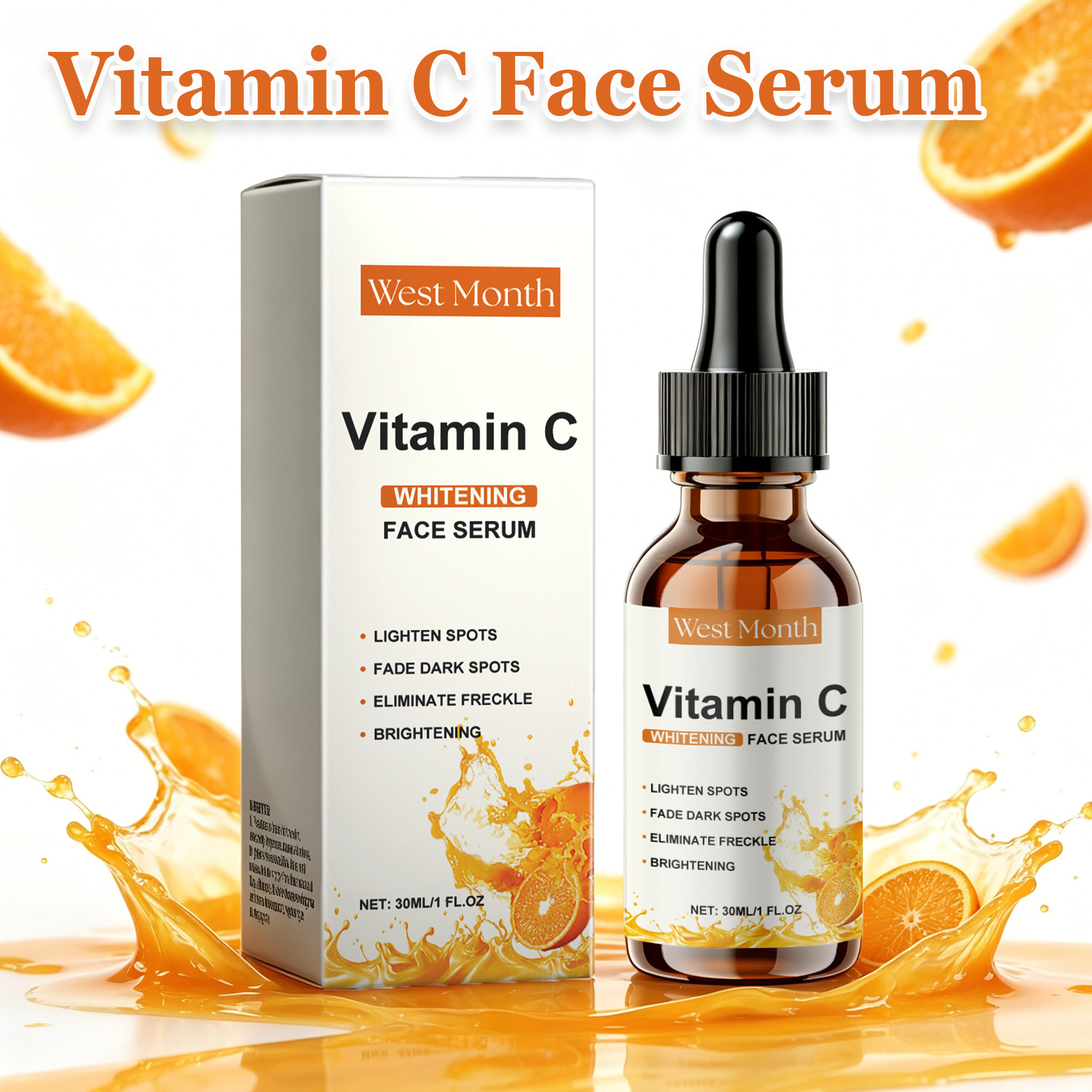 Vitamin C Serum - Esencia Facial con Vitamina C, Eliminador