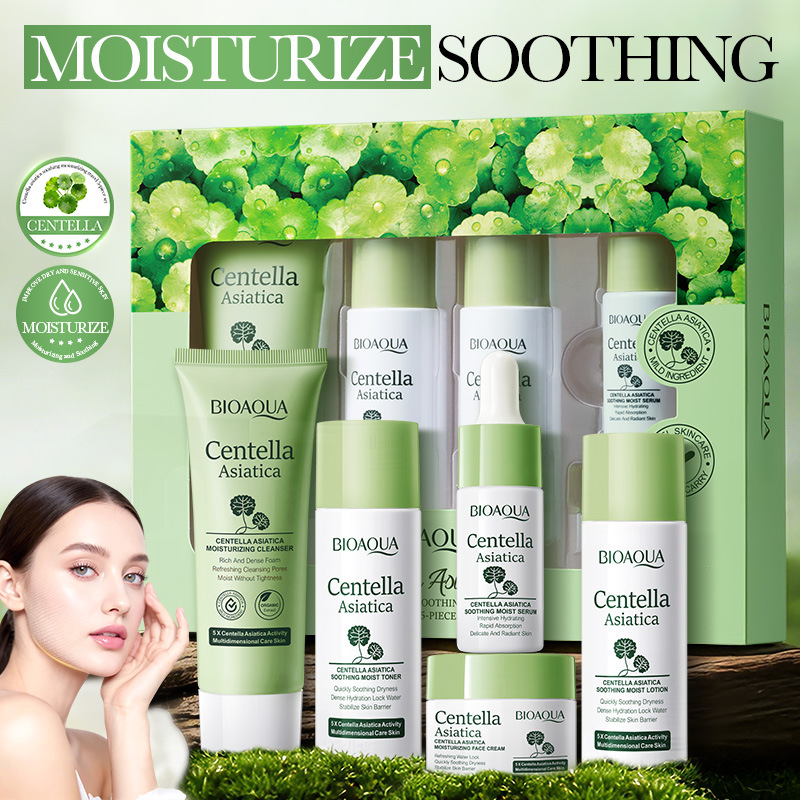 Cleanser Face - Juego de 5 Piezas BIOAQUA Centella