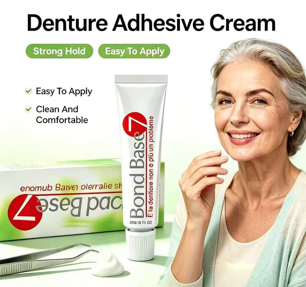 Night Cream - Crema adhesiva para prótesis dentales Bond