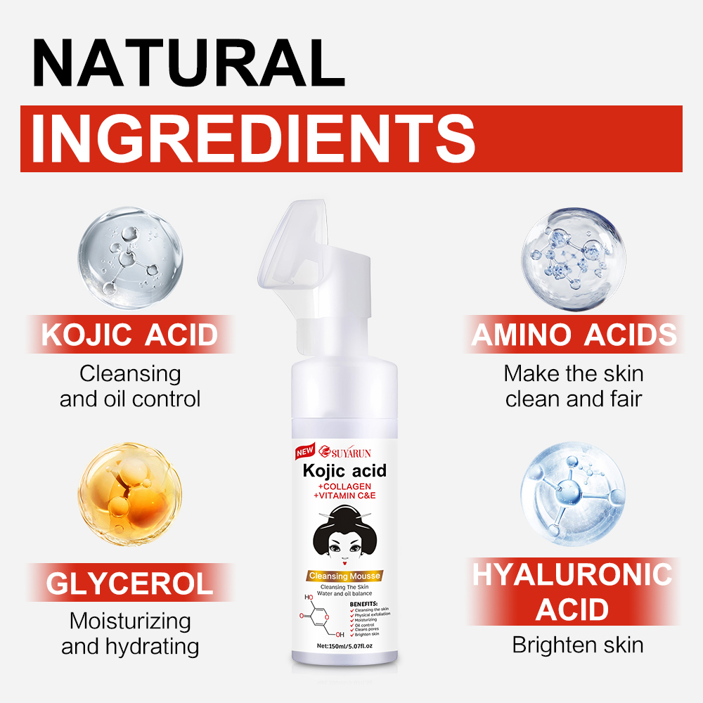 SUYARUN Lavado facial con ácid - Cleanser Face reseña y precio