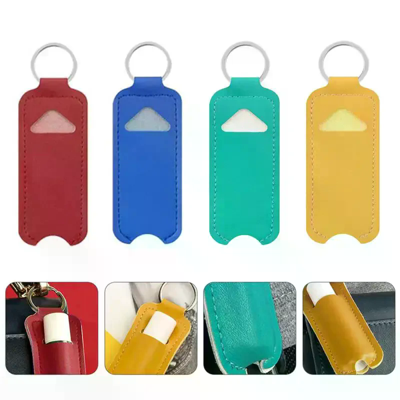 Estuche de cuero sintético par - Lip Balm reseña y precio