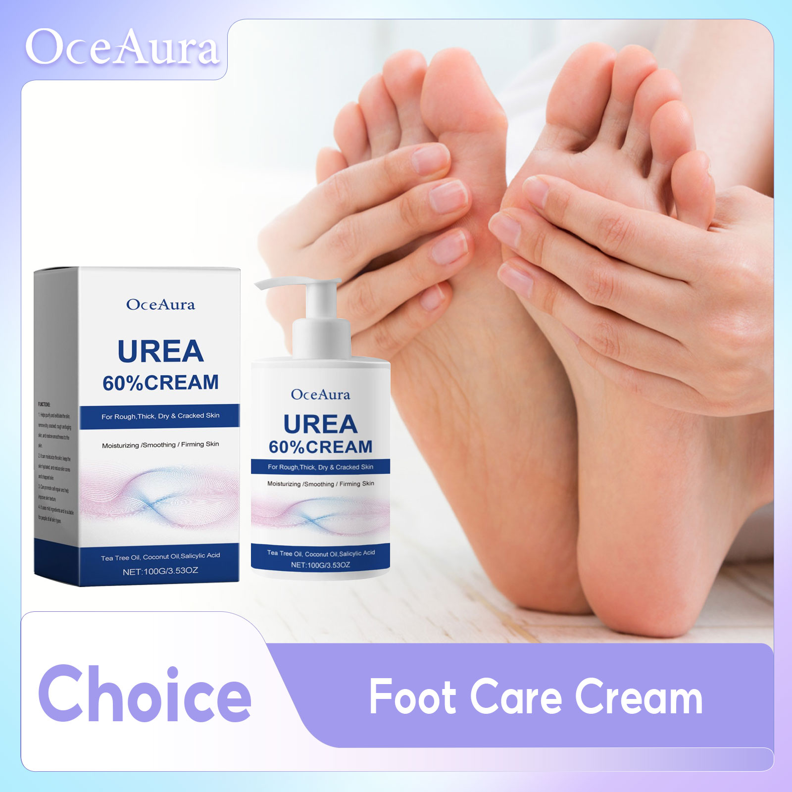 Crema para pies de urea 60%, p - Urea Foot Cream reseña y precio