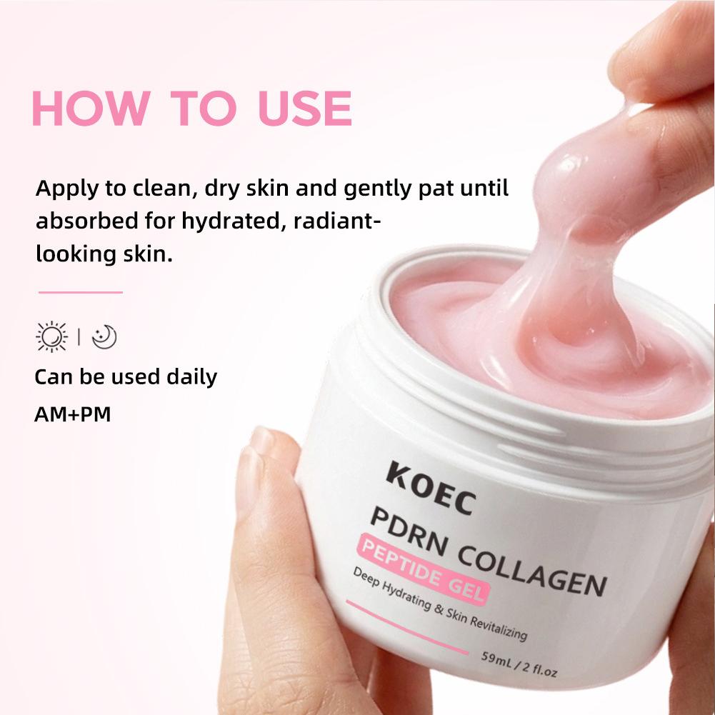 KOEC Gel facial hidratante, hi - Skincare Glowing reseña y precio