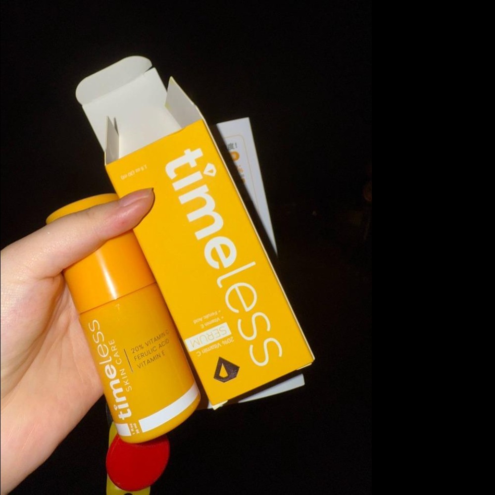Suero antioxidante Timeless co - Vitamin C Serum reseña y precio