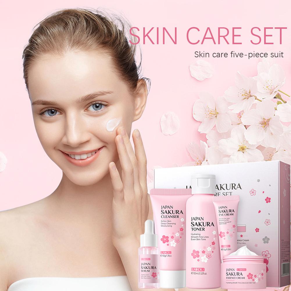 LAIKOU Japón Sakura conjunto p - Skincare Glowing reseña y precio
