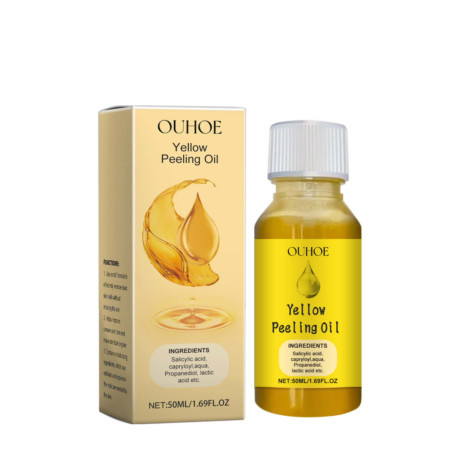 Aceite Peeling amarillo para b - Cleanser Face reseña y precio