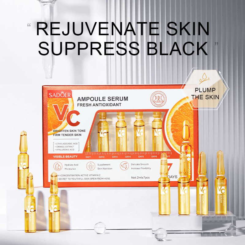 7 uds/Kit SADOER ampolla vitam - Vitamin C Serum reseña y precio