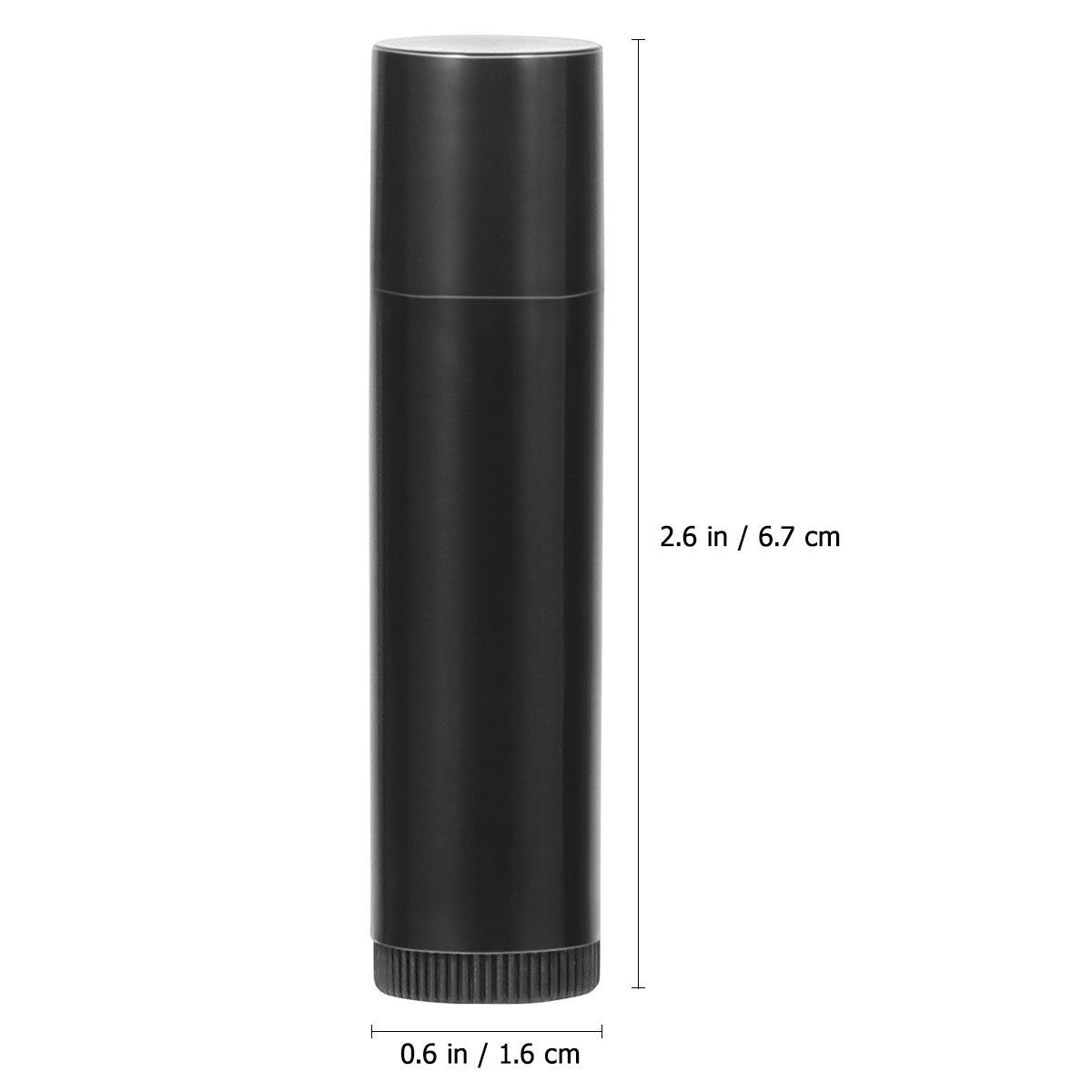 25 tubos transparentes de poli - Lip Balm reseña y precio